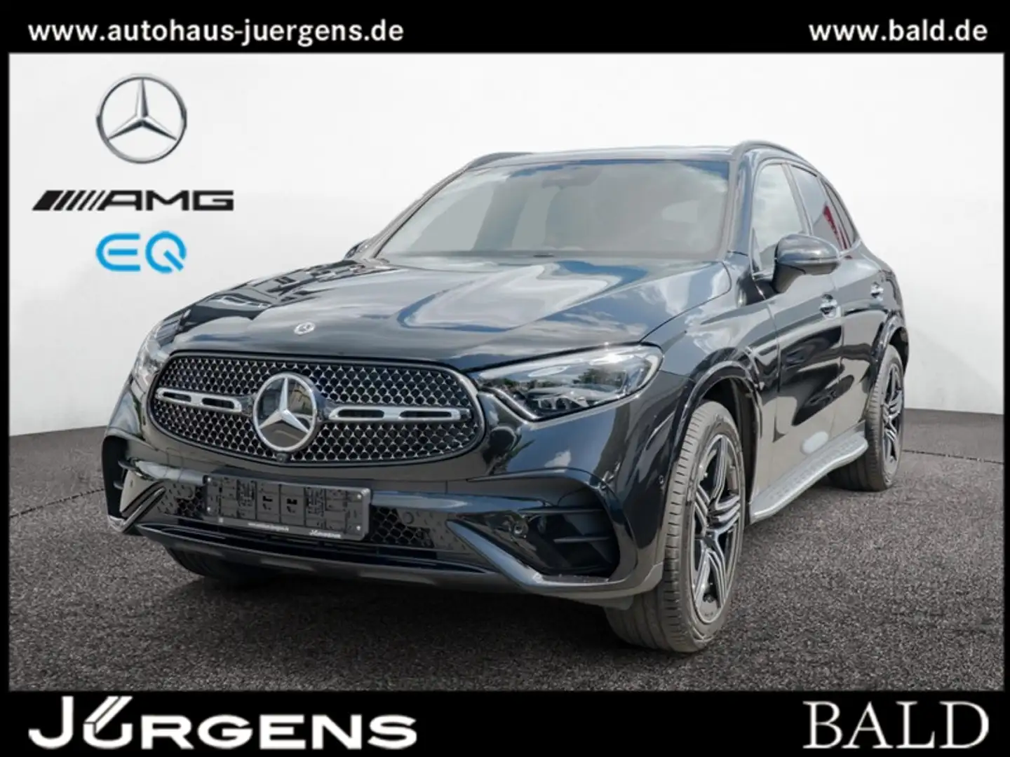 Mercedes-Benz GLC 220 d 4M AMG-Sport/Pano/Burm/AHK/Night/360 Schwarz - 1