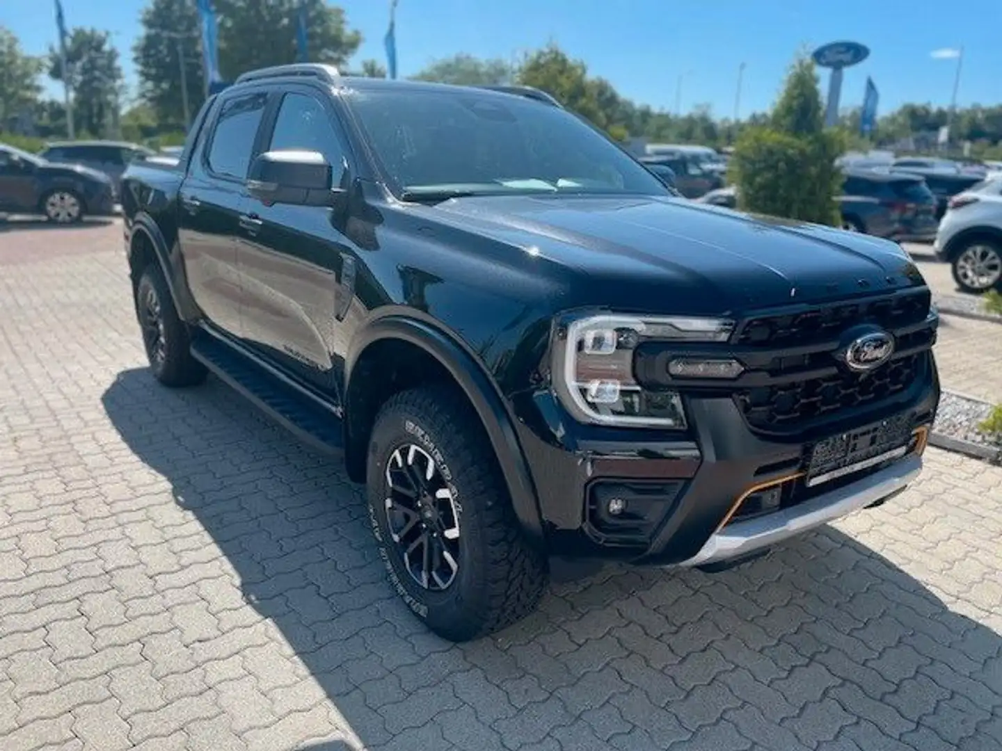 Ford Ranger 2.0 Wildtrak X 205PS elektr. Rollo+Tech93 Schwarz - 1