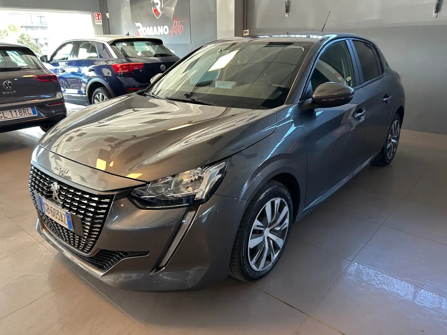 Peugeot 208 208 II 2020 1.2 puretech Allure Navi Pack s Gris - 2