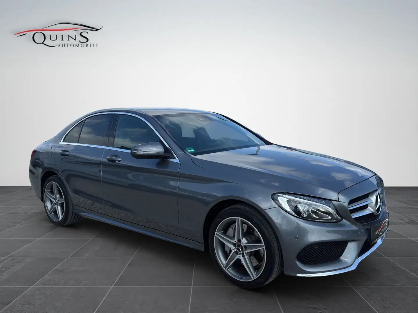 Mercedes-Benz C 300 C -Klasse Lim. C 300 AMG 245PS AC LEDER Gris - 1