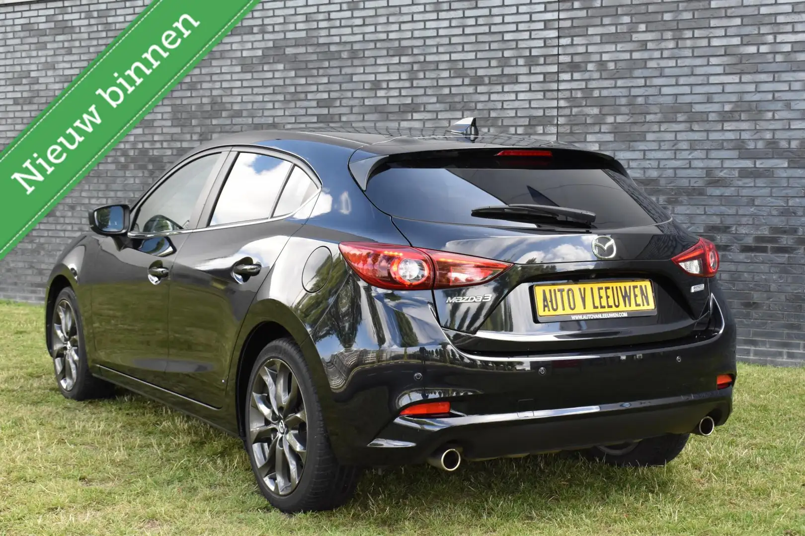 Mazda 3 2.0 GT-M 165PK! BOSÉ/HUD/LEDER/NAVI/CAMERA/ETC.! Noir - 2