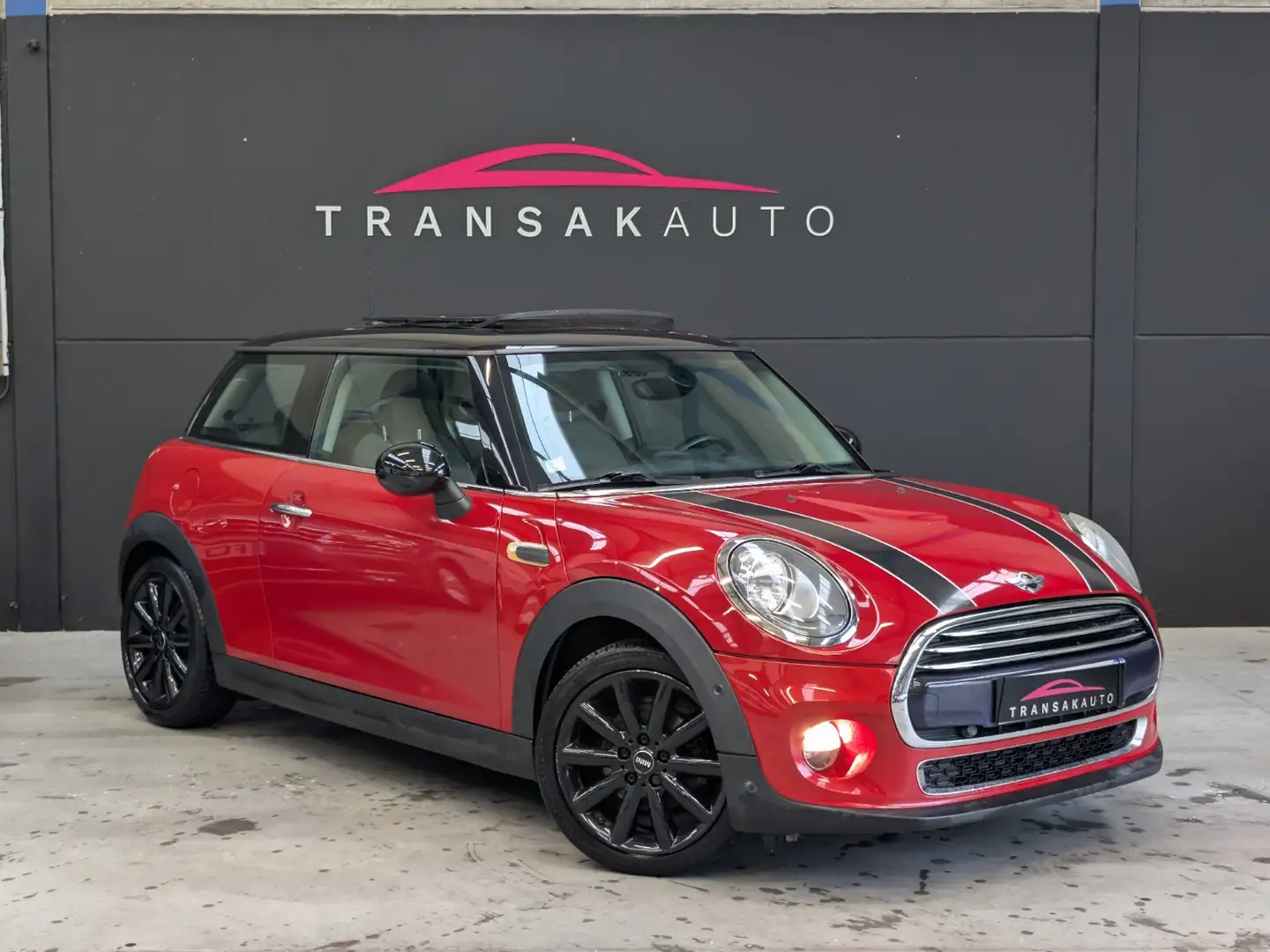 MINI Cooper D Hatch 3 Portes Cooper D 116 ch Pack Chili Rouge - 1