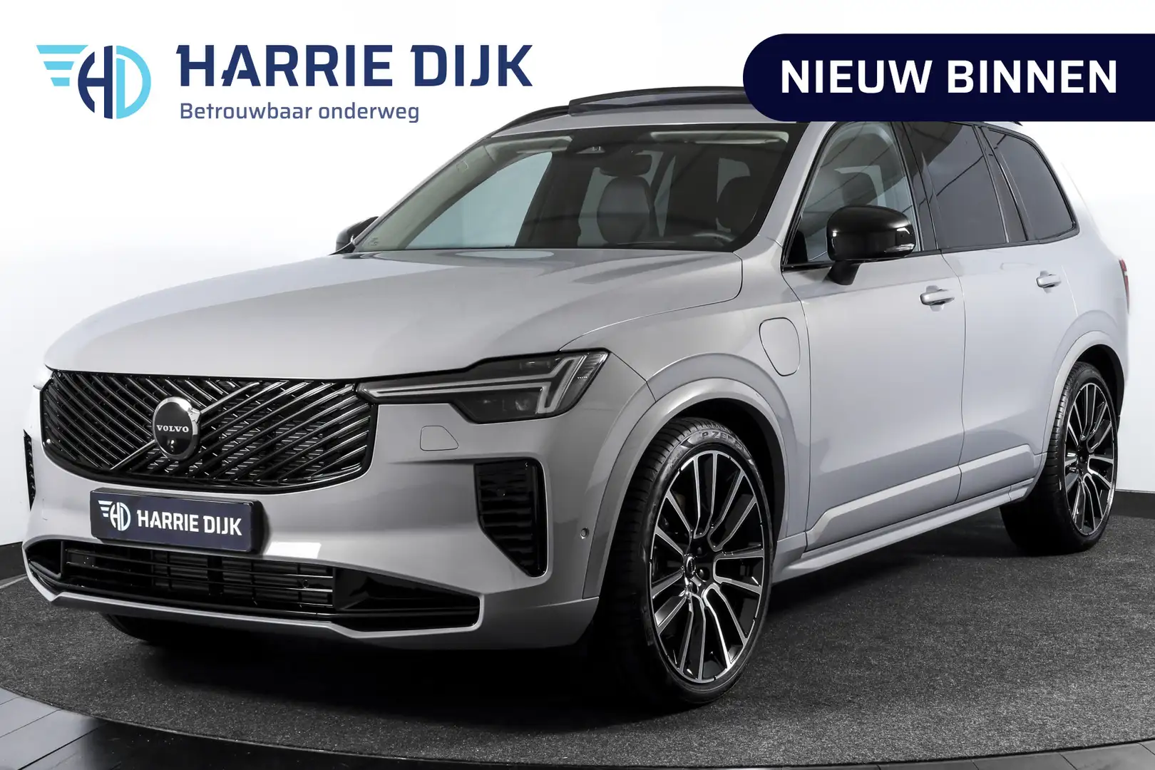 Volvo XC90 2.0 T8 Plug-in hybrid AWD Ultra Dark | Leder Pakke Grijs - 1