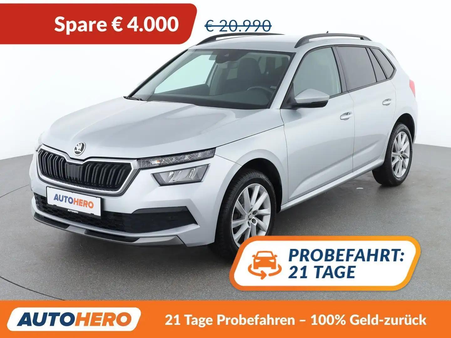 Skoda Kamiq 1.0 TSI Ambition Silber - 1