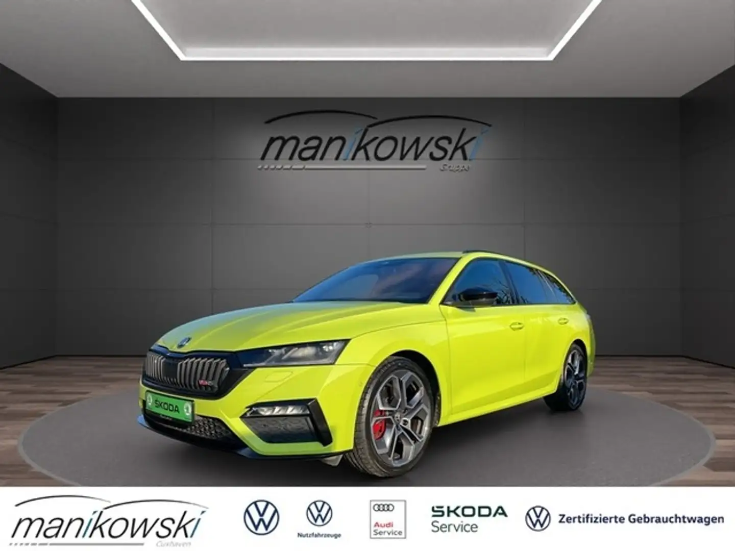 Skoda Octavia RS plus Combi 2.0TSI DSG *Edition*PanoD+HUD+LED+DC Grün - 1