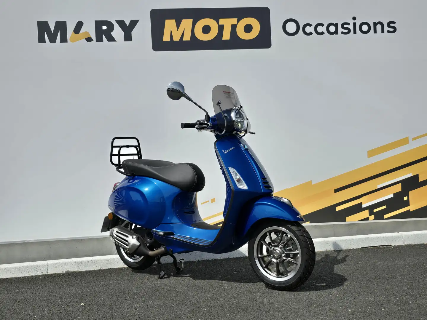 Vespa Primavera 50 Blauw - 2