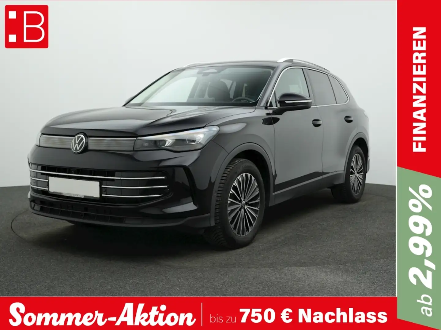 Volkswagen Tiguan 2.0 TDI DSG Elegance IQ.LIGHT NAVI AHK HUD PARKLEN Schwarz - 1