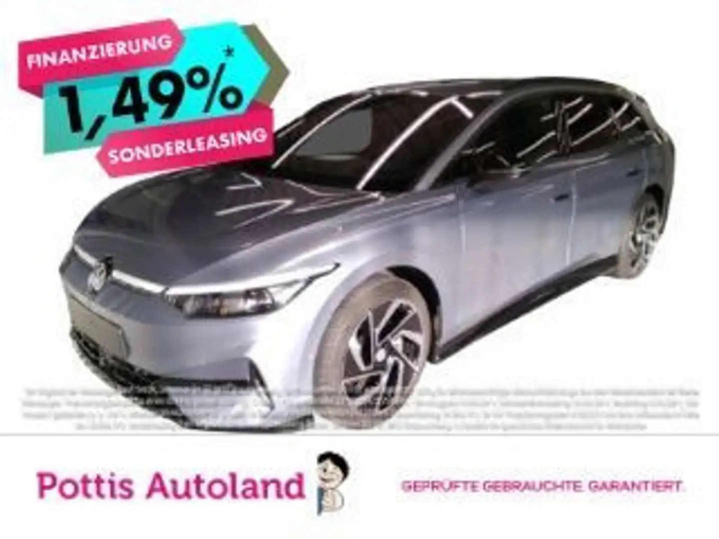 Volkswagen ID.7 Tourer PRO AHK IQ.LIGHT KAMERA NAVI LM20 Blau - 1