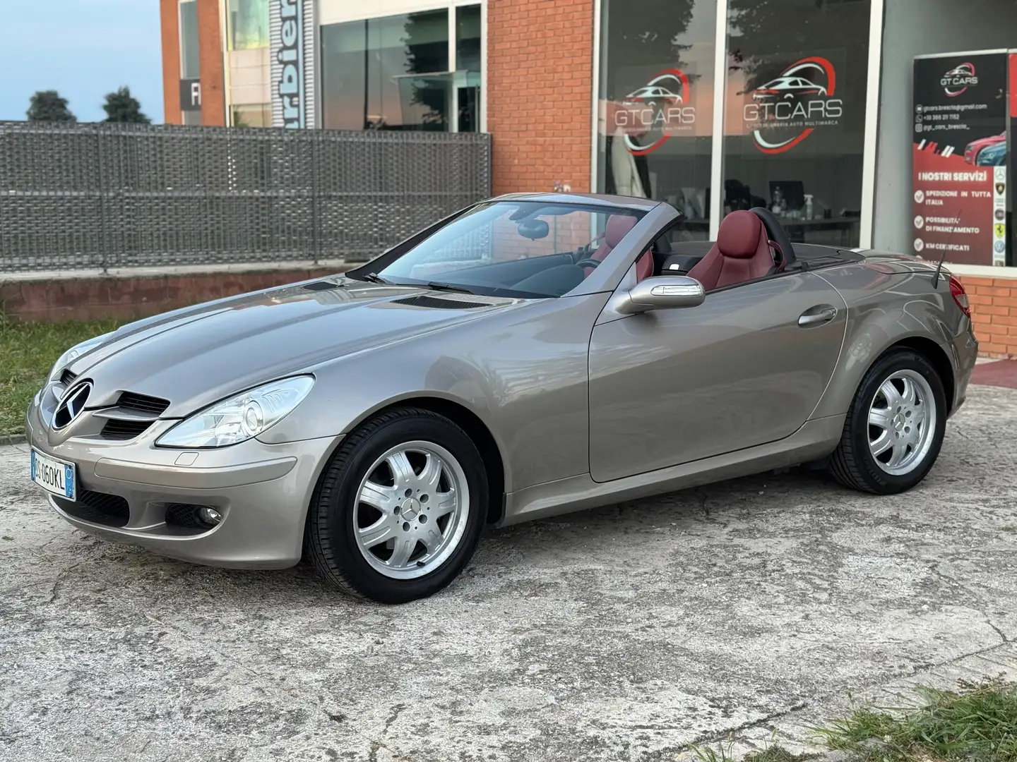 Mercedes-Benz SLK 200 SLK Roadster - R171 k Sport Zilver - 2