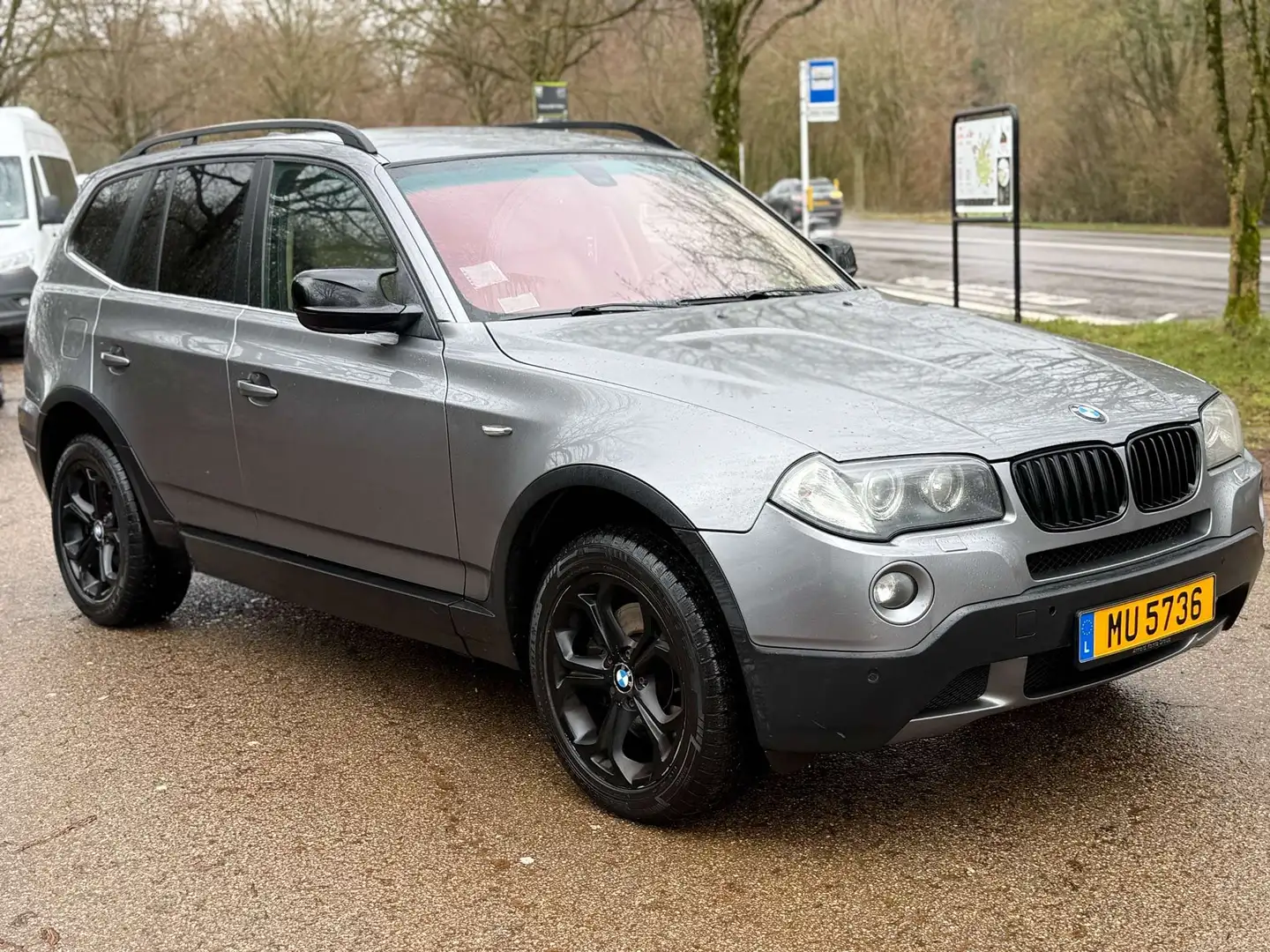 BMW X3 xDrive35d 286ch Confort Steptronic A Gris - 2