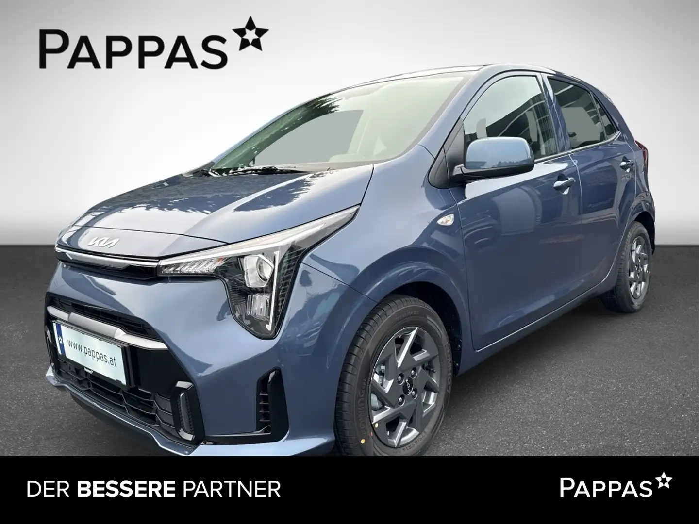 Kia Picanto SILBER 1.0 Naiv, Lenkrad- u. Sitzheizung Blau - 1