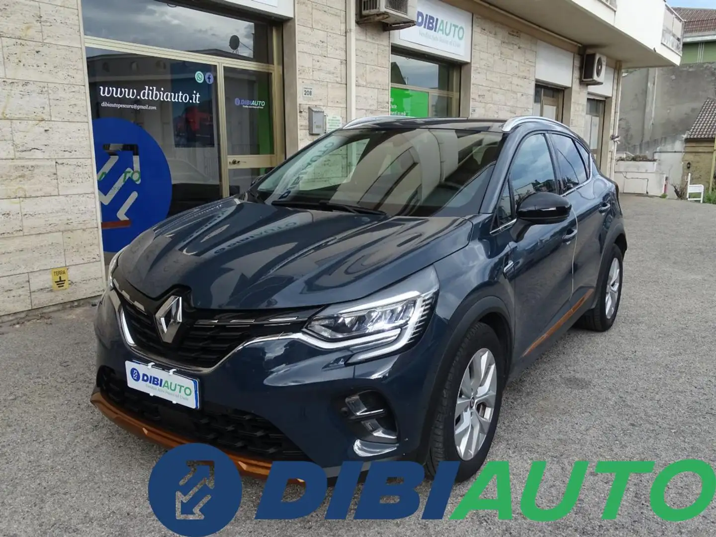 Renault Captur Plug-in Hybrid E-Tech 160 CV Intens Blauw - 1