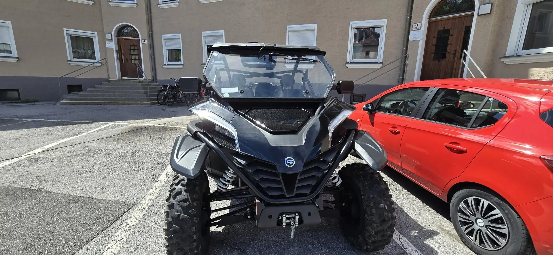 CFMOTO ZForce 1000 mit kleine extras Fekete - 2