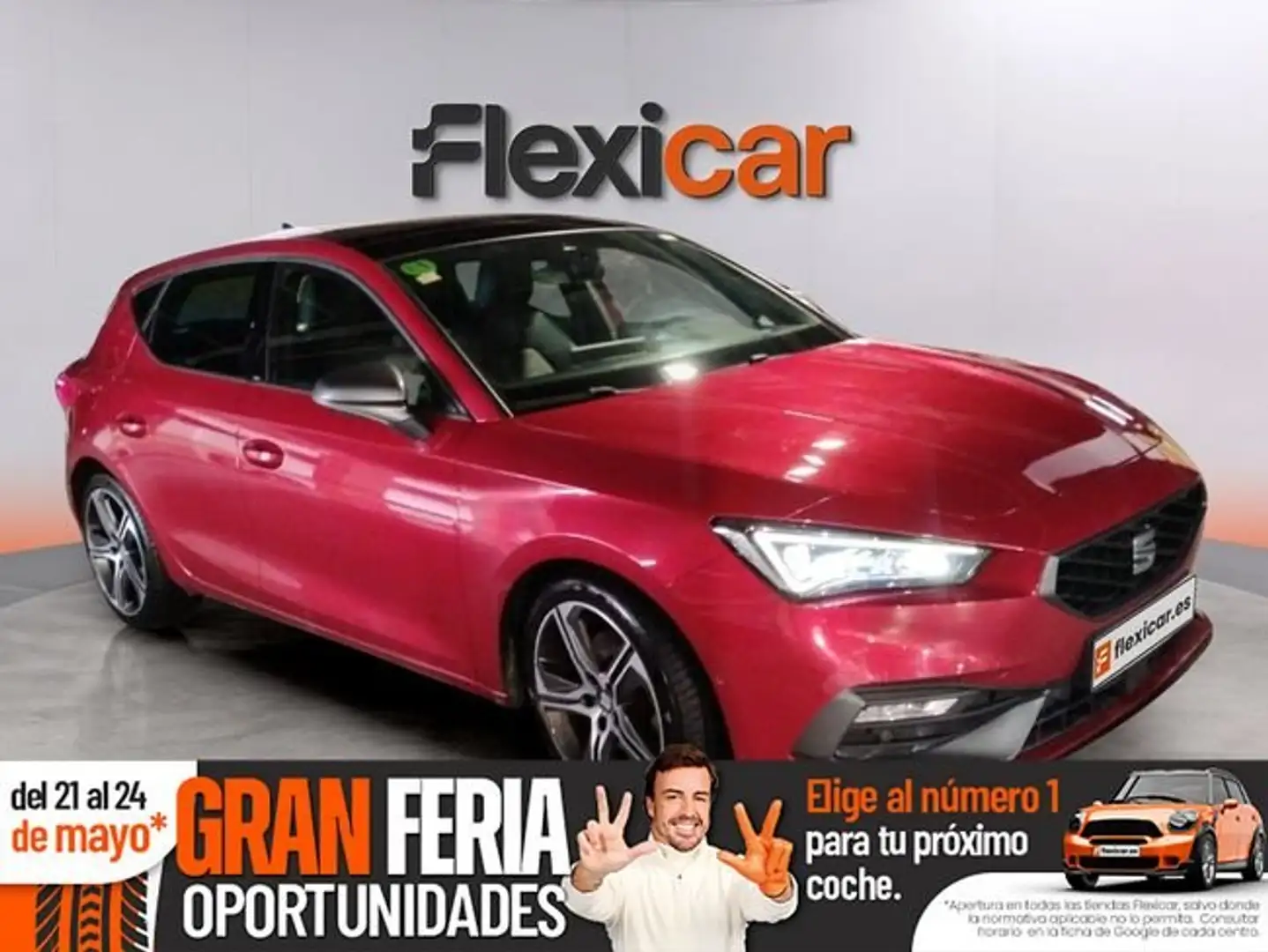 SEAT Leon 2.0TDI CR S&S FR DSG-7 150 Rojo - 1