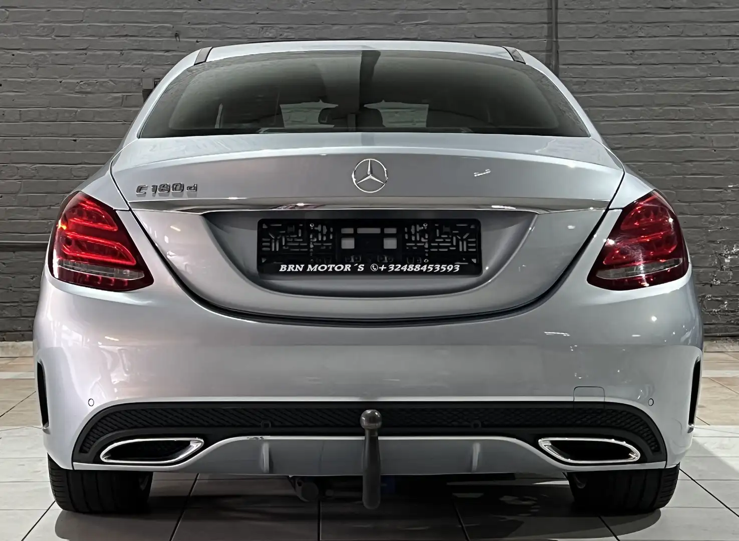 Mercedes-Benz C 180 d Pack AMG/2eme Pro//Carnet/Navi/Led/Toit ouvrant/ Blau - 1