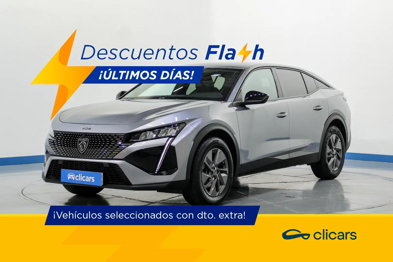 Peugeot 408 PureTech 130 Allure EAT8 Plateado - 1
