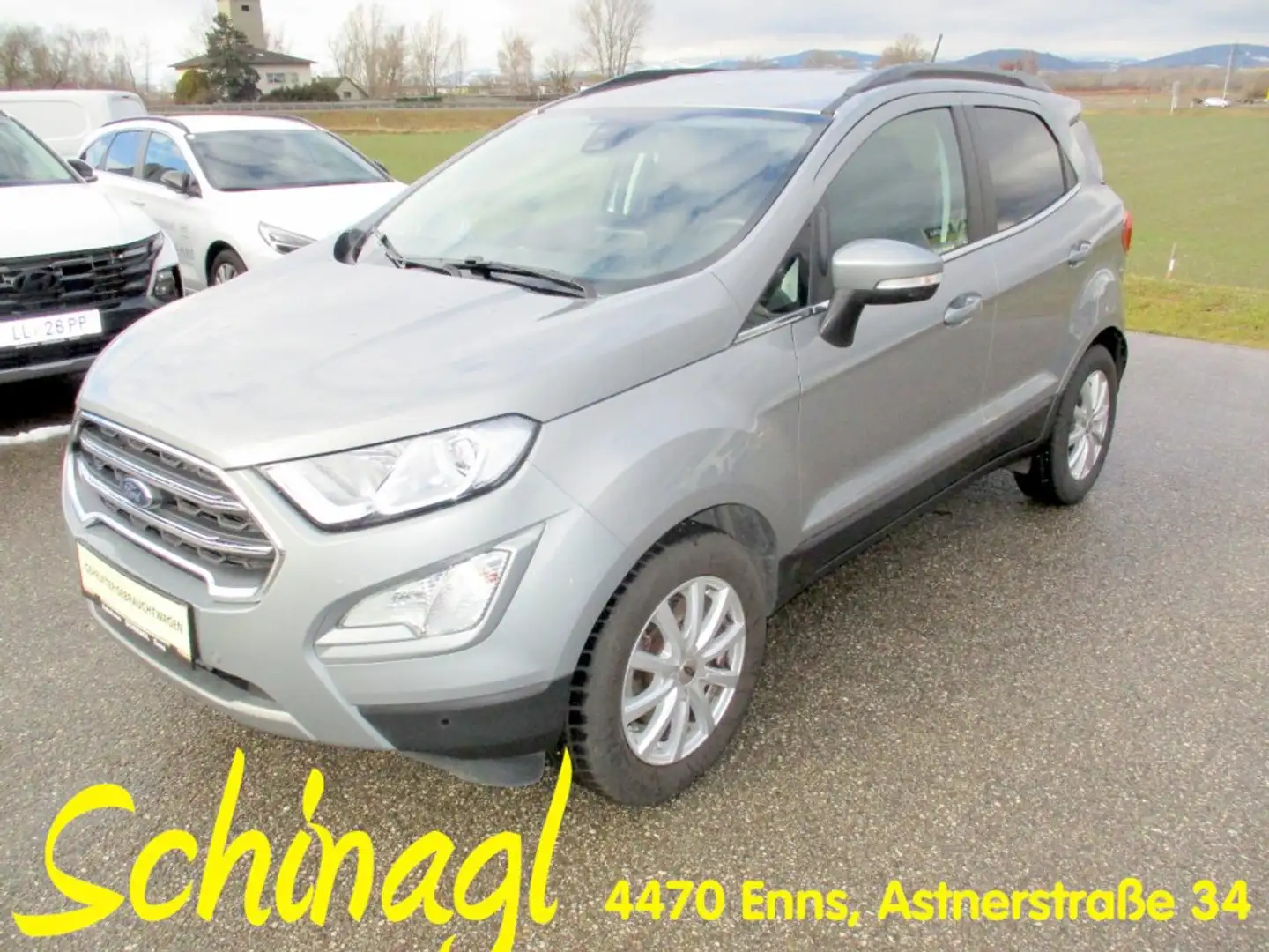 Ford Escort 1,0 EcoBoost Titanium Gris - 1