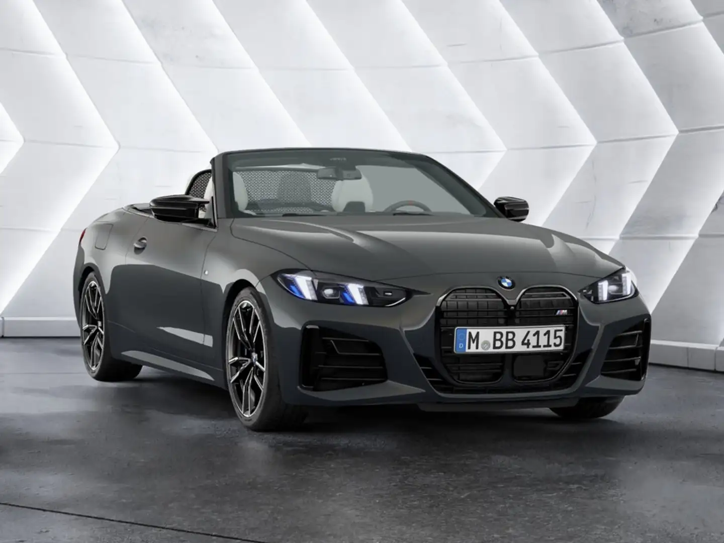 BMW 440 Mi Cabrio xDrive NAVI ACC FACEL. LED 360° Grau - 2