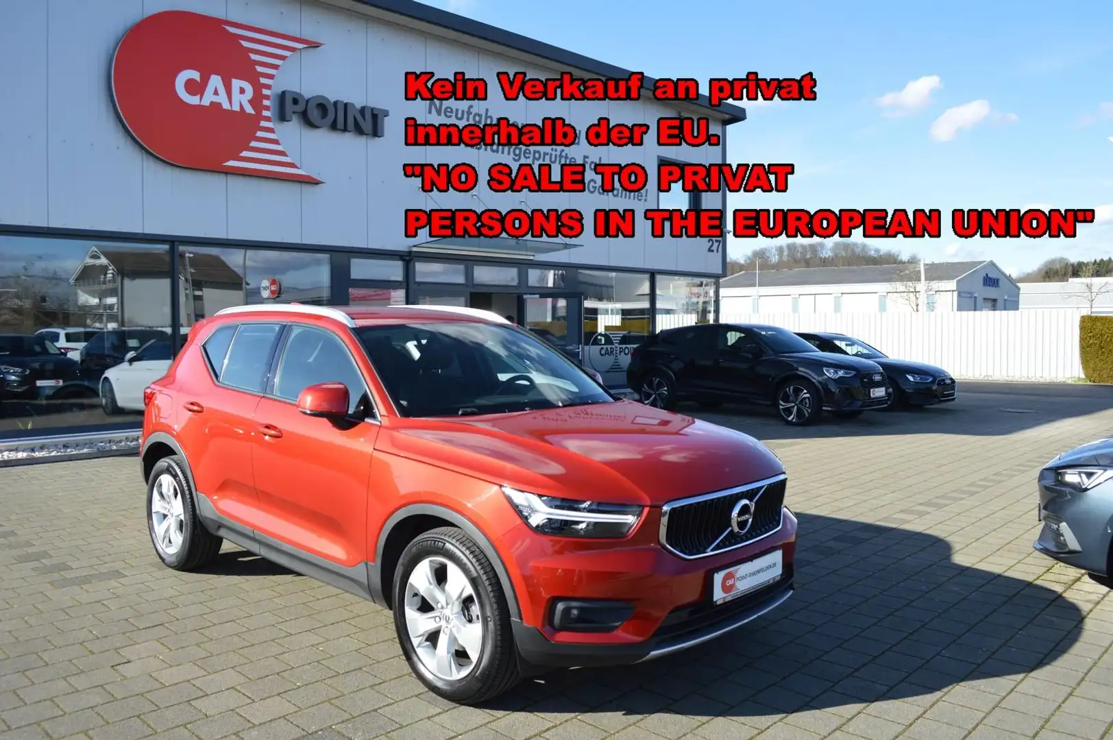 Volvo XC40 Momentum 2WD*Virtual*LED*PDC*Standhzg*SHZ Rouge - 1