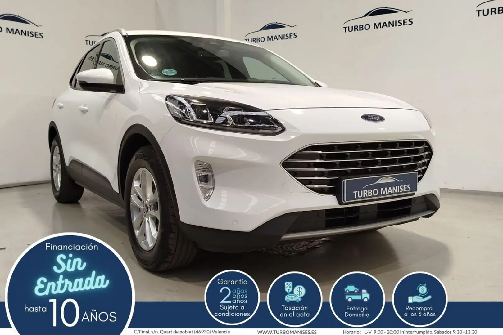 Ford Kuga 1.5TDCi Auto S&S Titanium 4x2 120 Blanco - 1