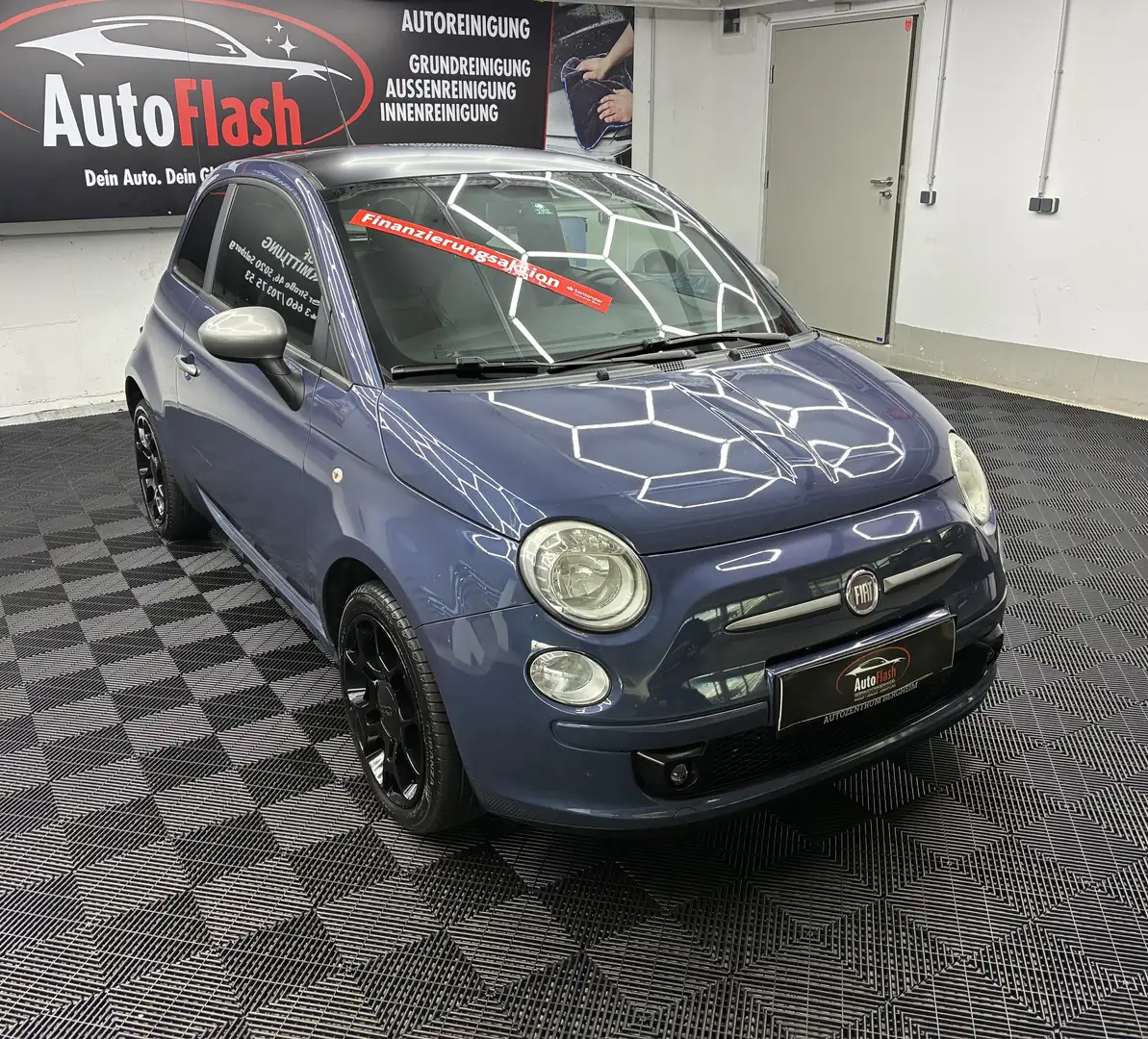 Fiat 500 Twin Air Plus 12 Monate Garantie!/ Pickerl Neu! Blau - 2