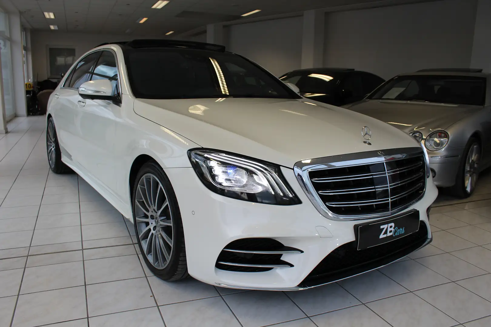 Mercedes-Benz S 400 S 400 d 4Matic L AMG Sportpaket // Night Vision White - 1