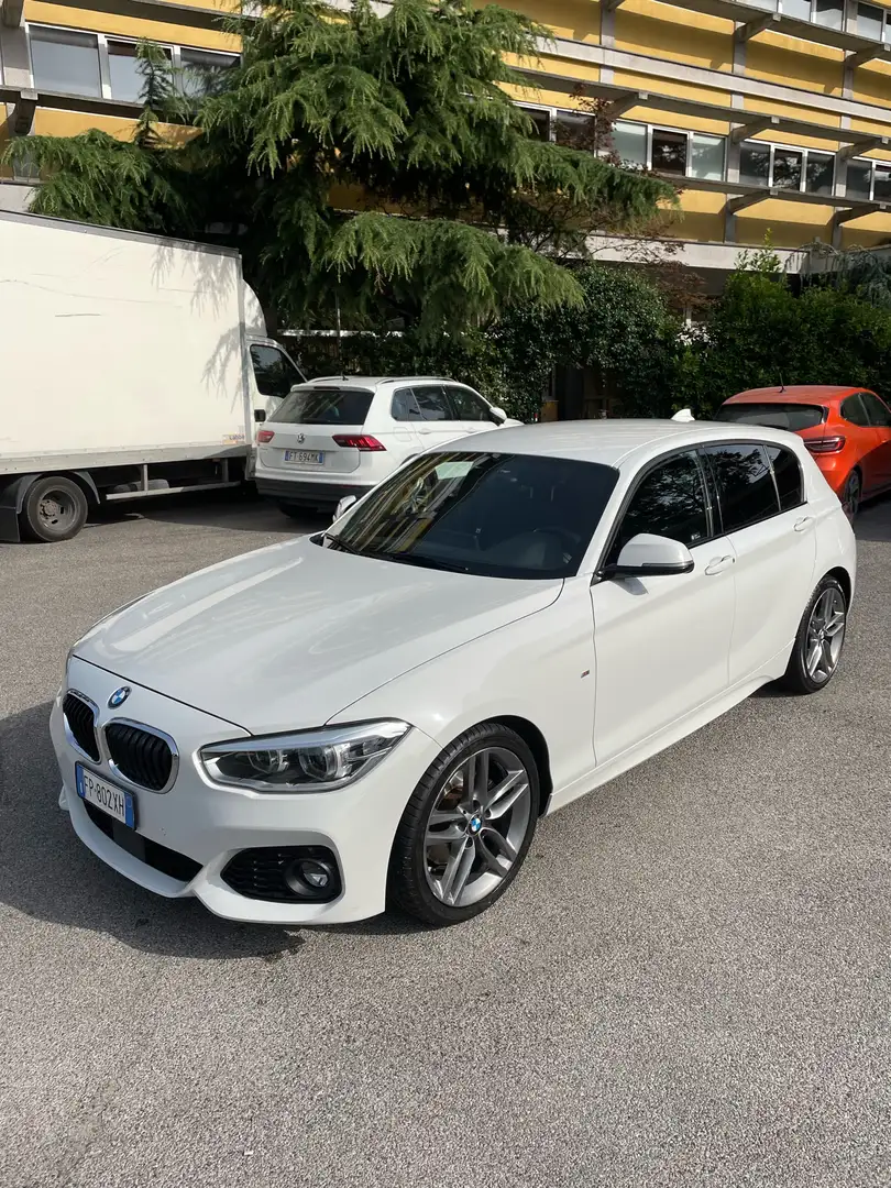BMW 125 125d 5p Msport auto Bianco - 1