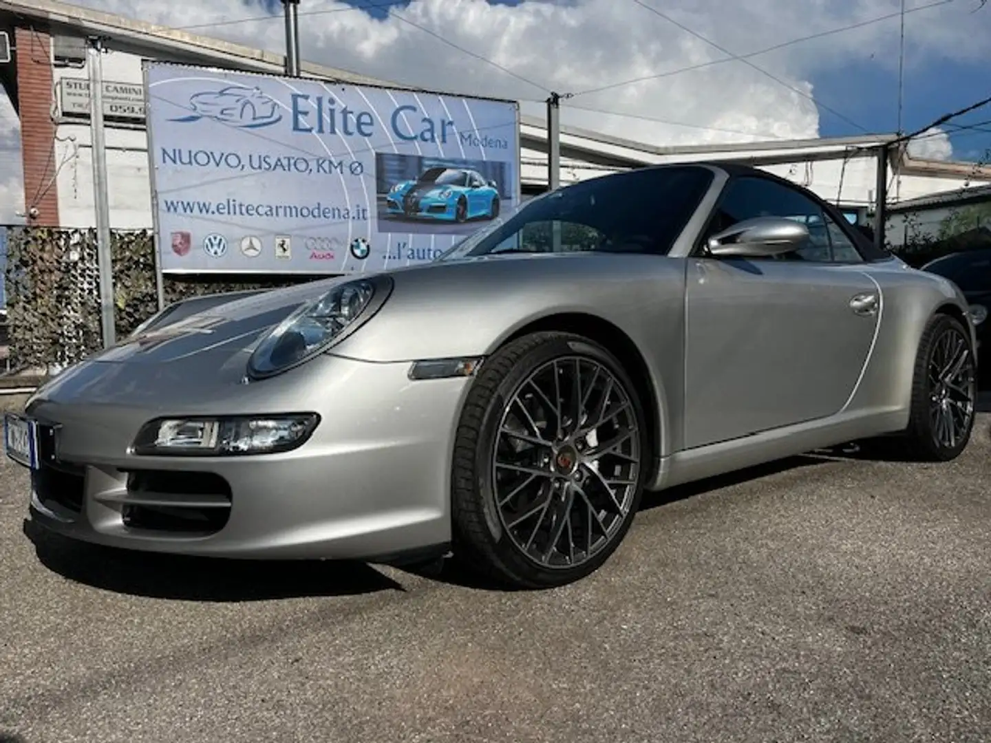 Porsche 997 3.6 CARRERA 2 CABRIO "TAGLIANDI PORSCHE" Grigio - 1