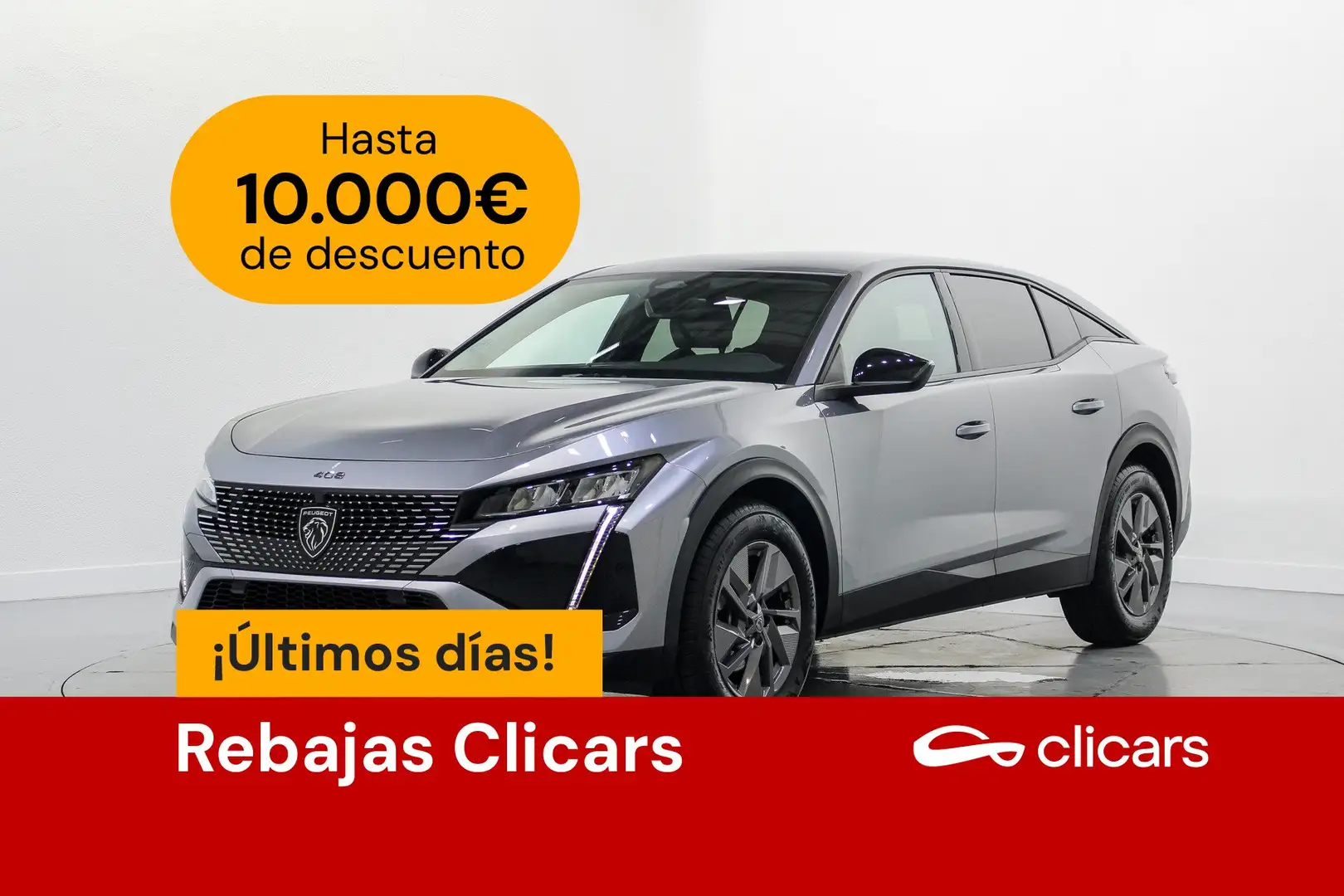 Peugeot 408 PureTech 130 Allure EAT8 Plateado - 1