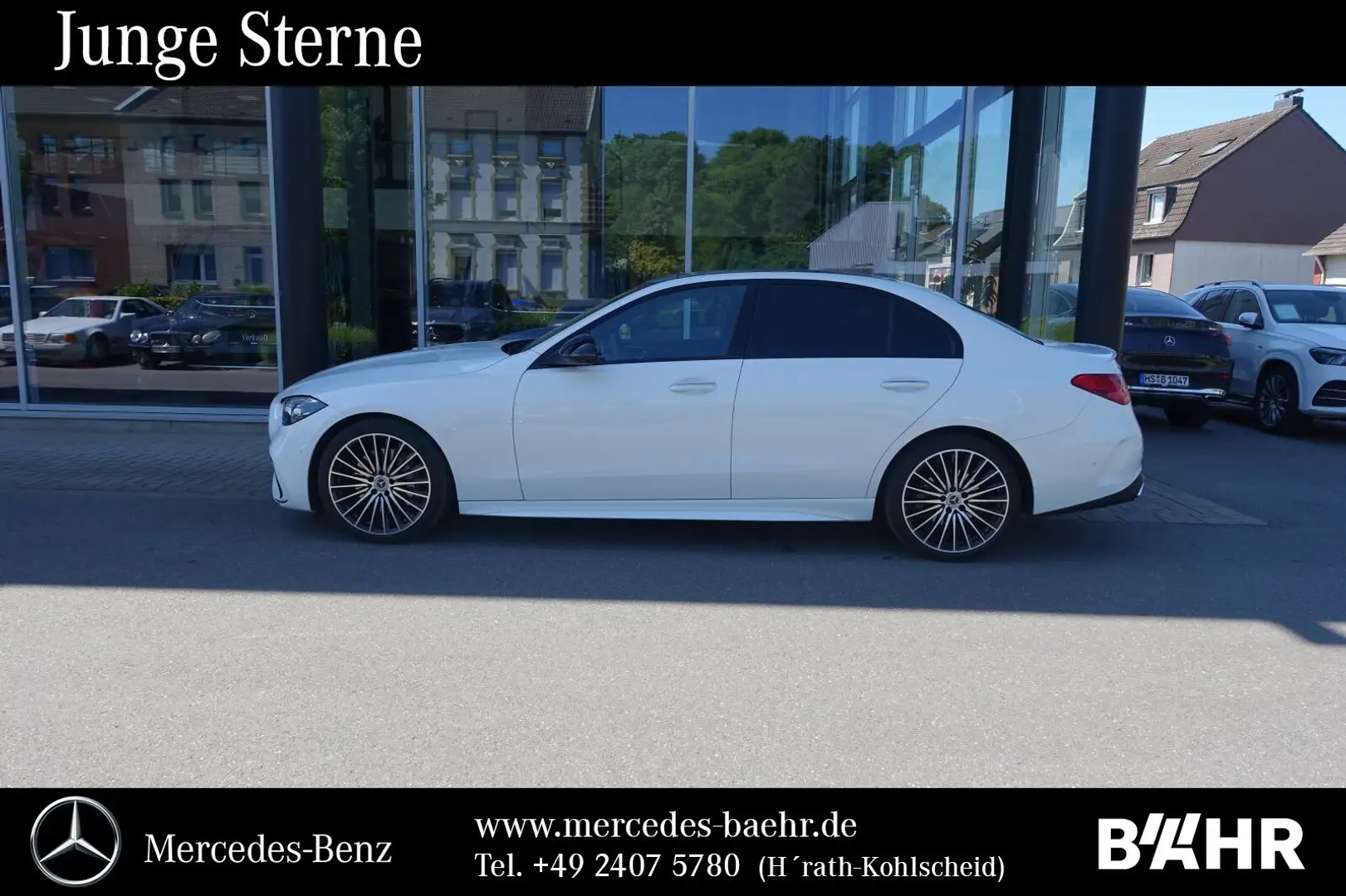 Mercedes-Benz C 300 C 300 d 4M AMG+Night/MBUX/LED/AHK/360°/Pano/19" Weiß - 2