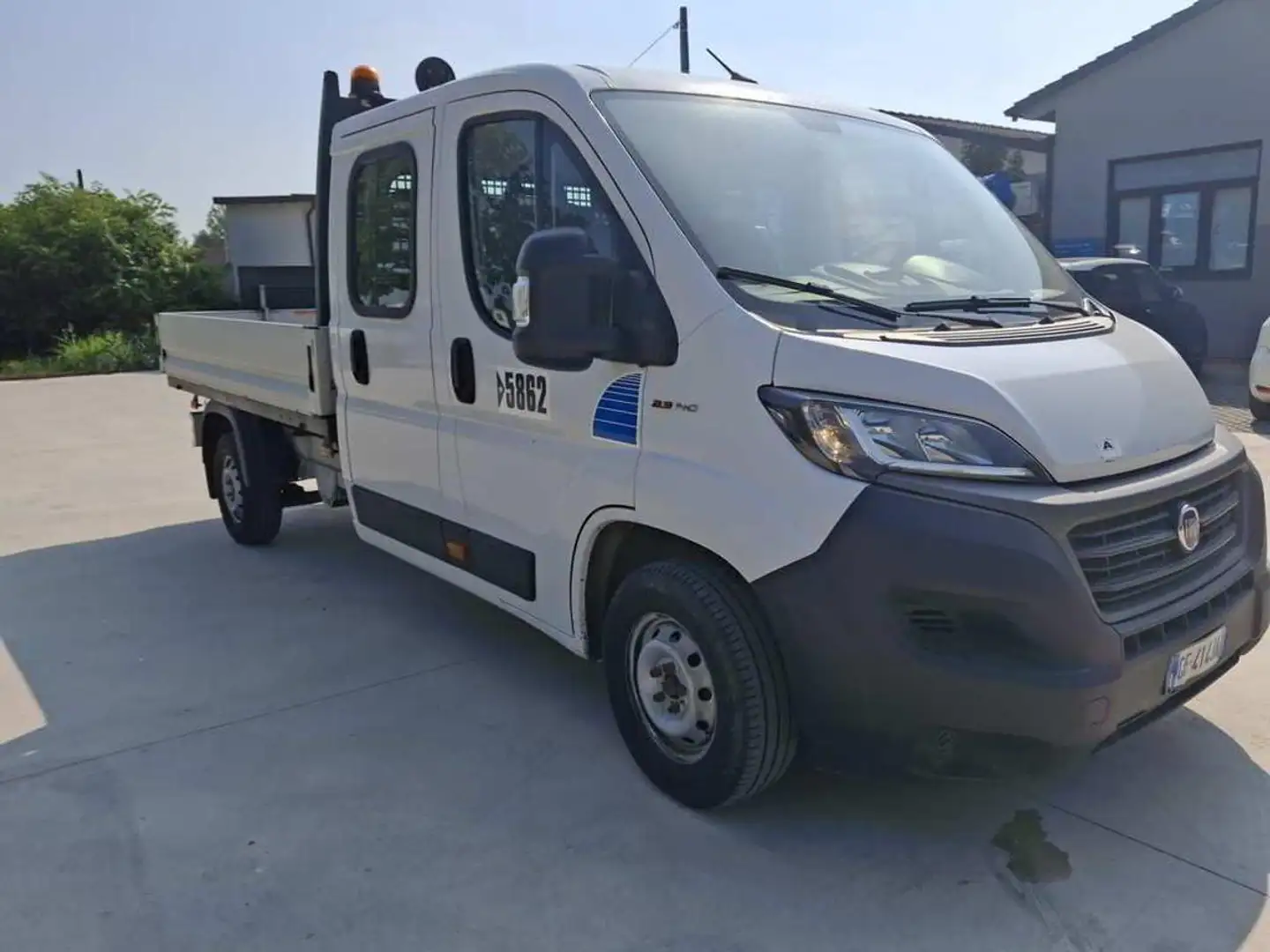 Fiat DUCATO  2.3 MJT 140 CV DOPPIA CABINA CASSONE FISSO Wit - 1