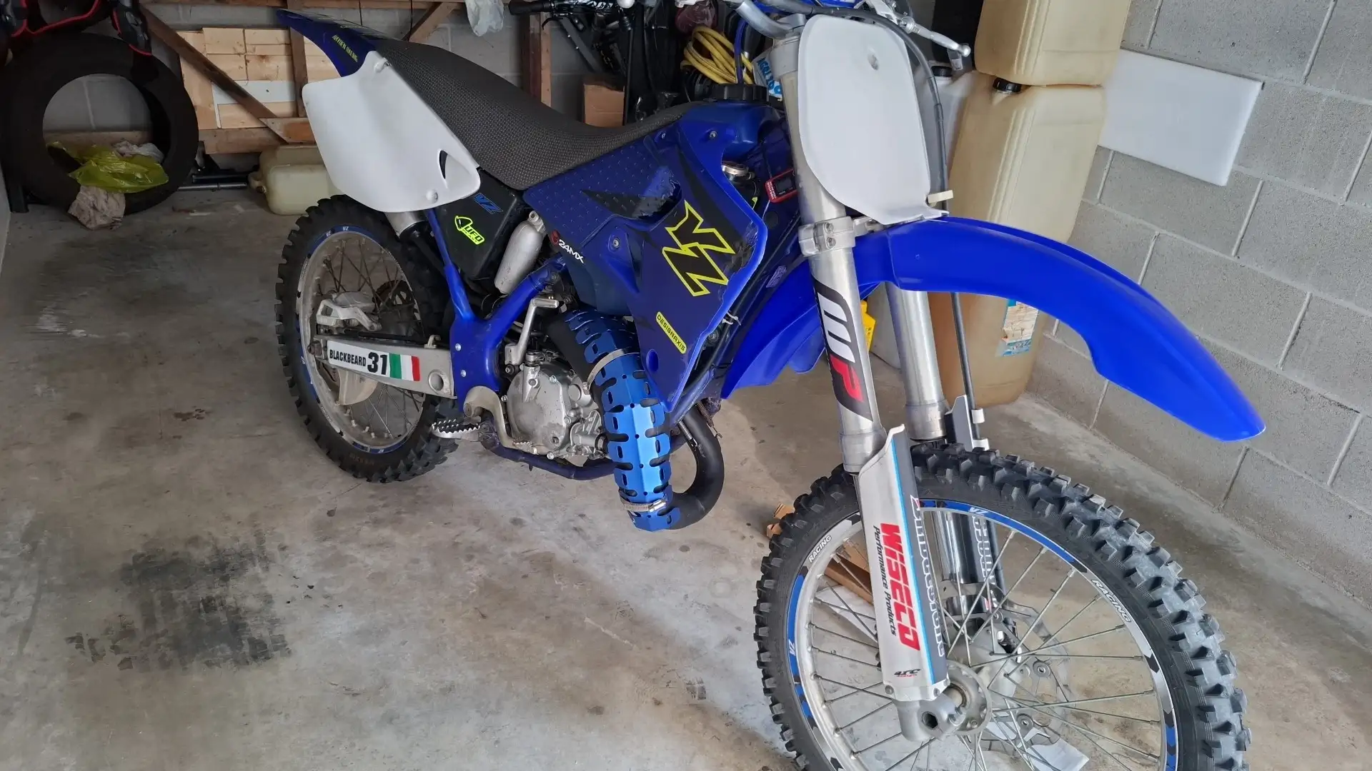 Yamaha YZ 125 Azul - 2