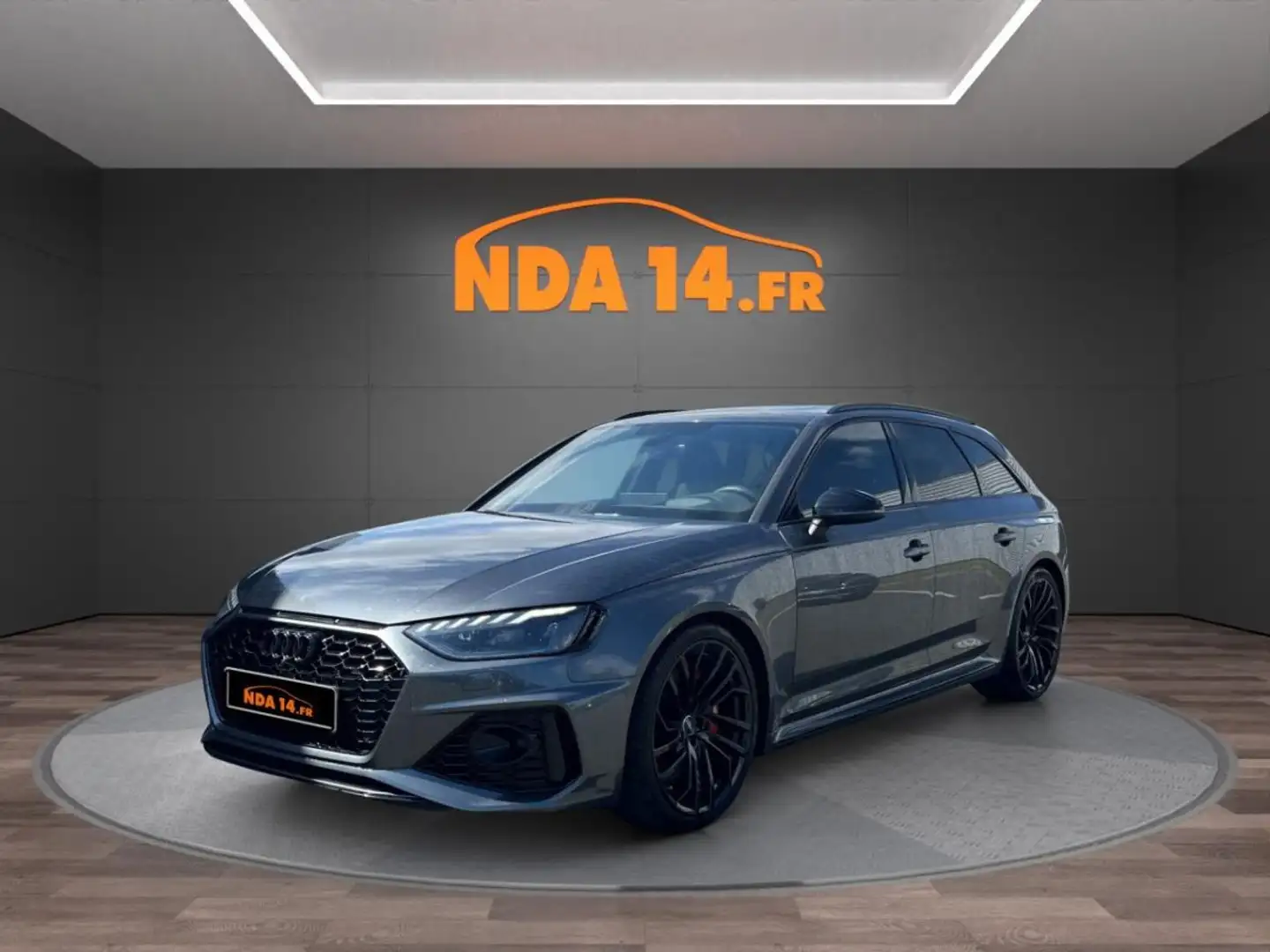 Audi A4 RS4 2.9 V6 TFSI 450ch Quattro Tiptronic 8 Gris - 1