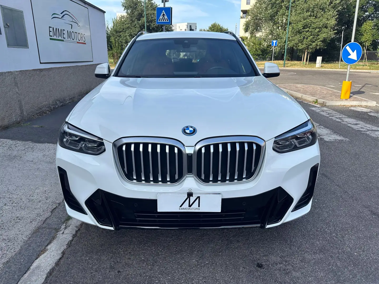 BMW X3 xdrive30e Msport - AUT/NAVI/CAMERA/LED/PDC Bianco - 2