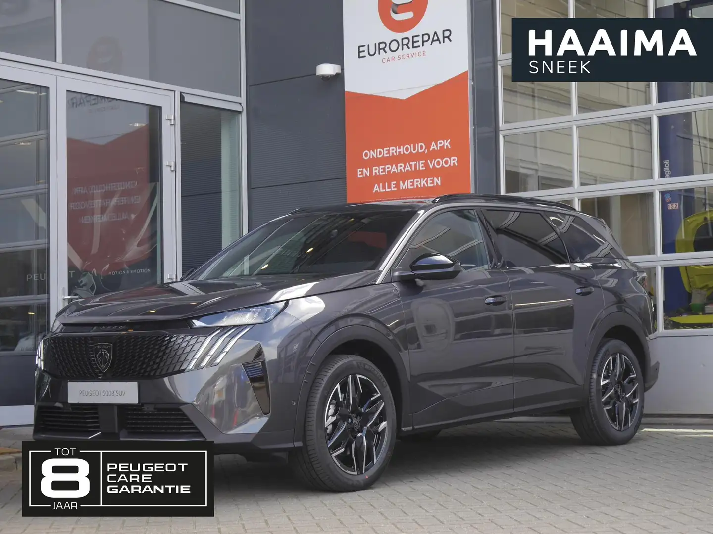 Peugeot 5008 1.2 Hybrid 136 Allure | Nieuwe auto | 7 zits | Ron Grijs - 1