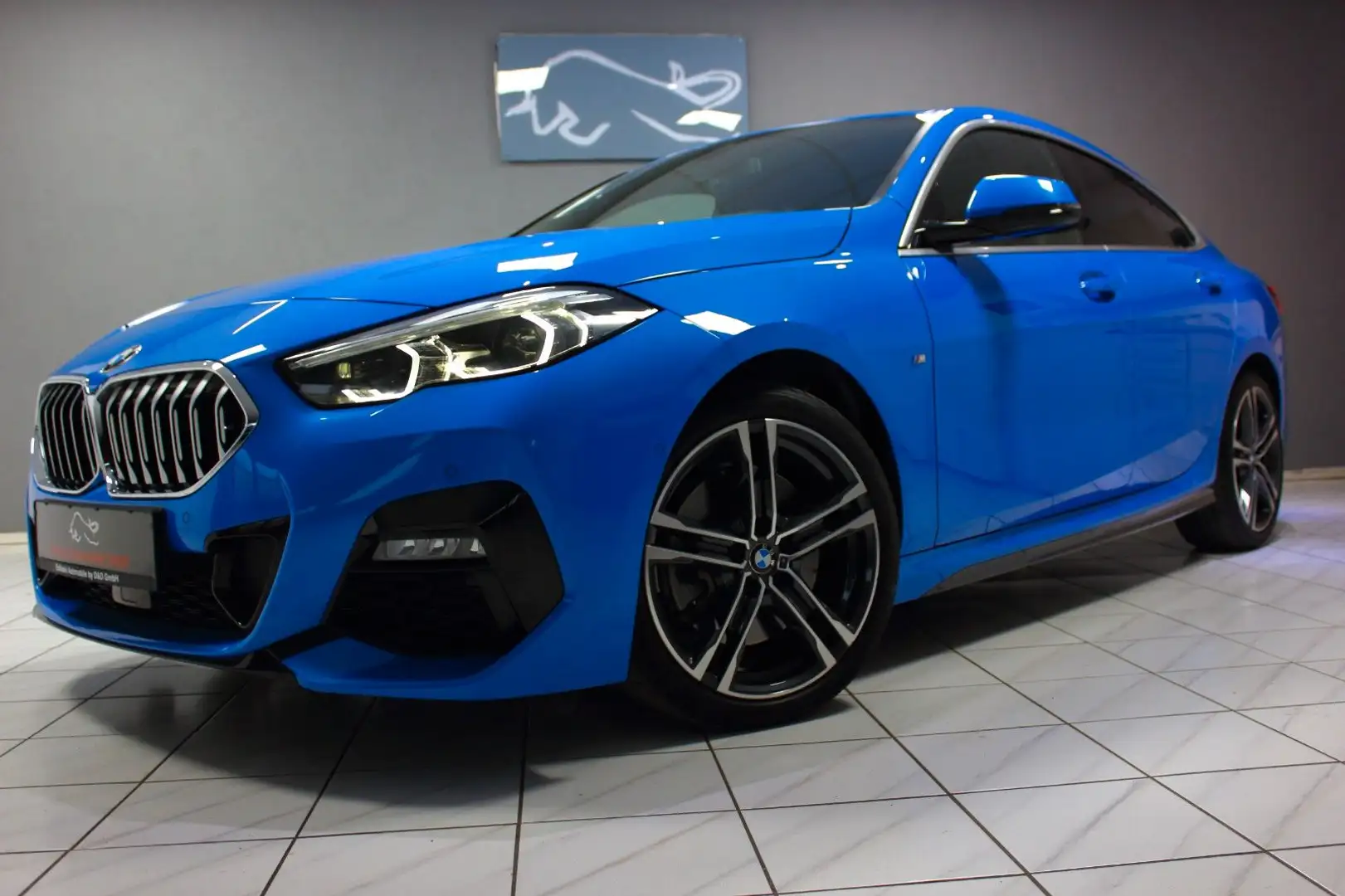 BMW 220dA Gran Coupé M-SPORT~DEUTSCH+UNFALLFREI+HUD~ Blau - 1