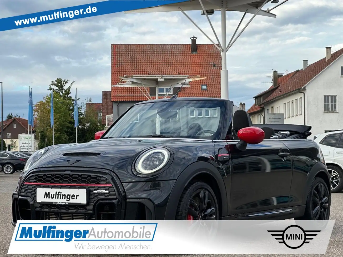 MINI John Cooper Works Cabrio JCW Cabrio ACC Navi DrivAss.KomfZug.Sitzh.LED Nero - 1