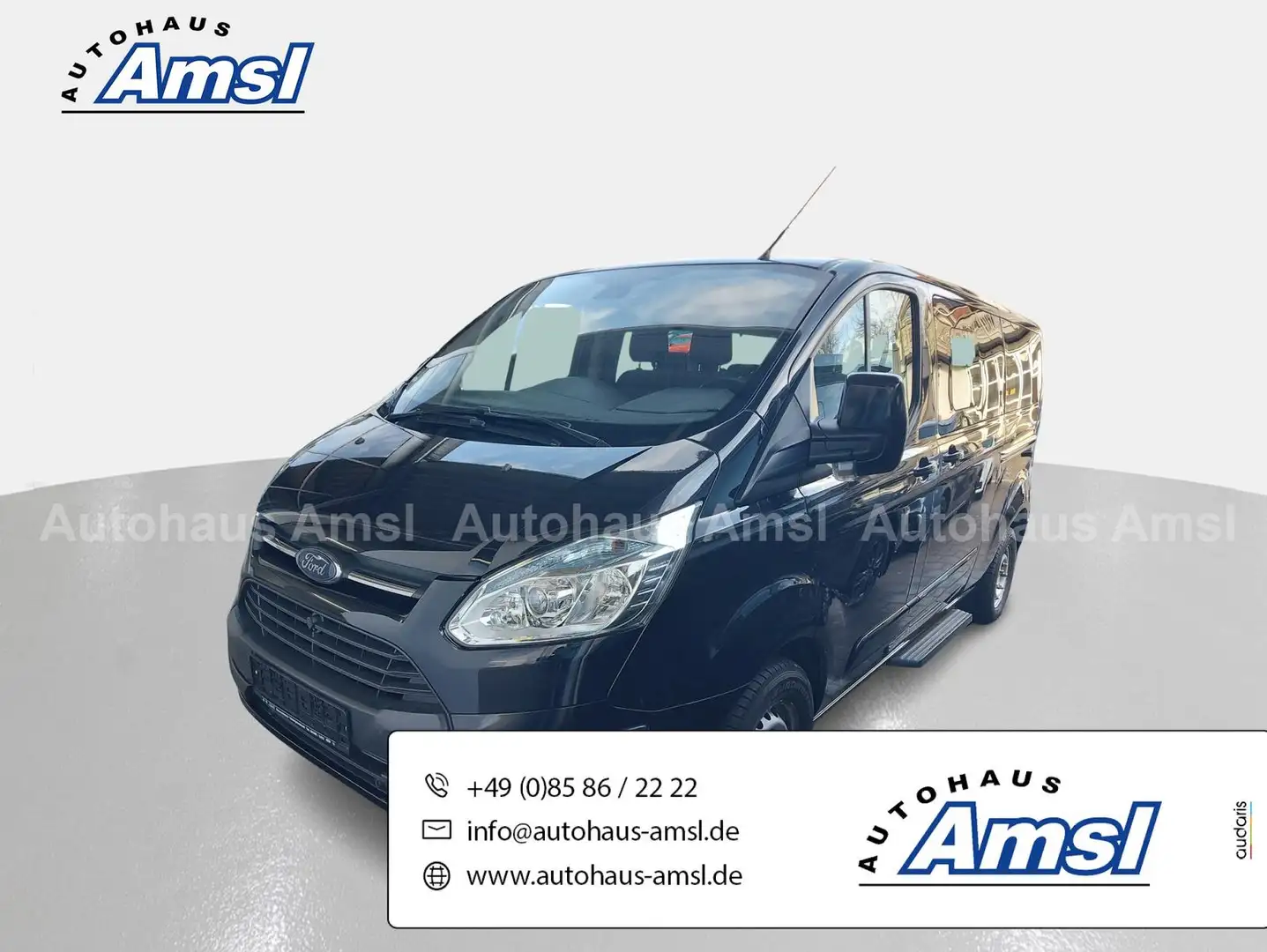 Ford Tourneo Custom 2.2 TDCi L2 Titanium *AHK *PDC Noir - 1