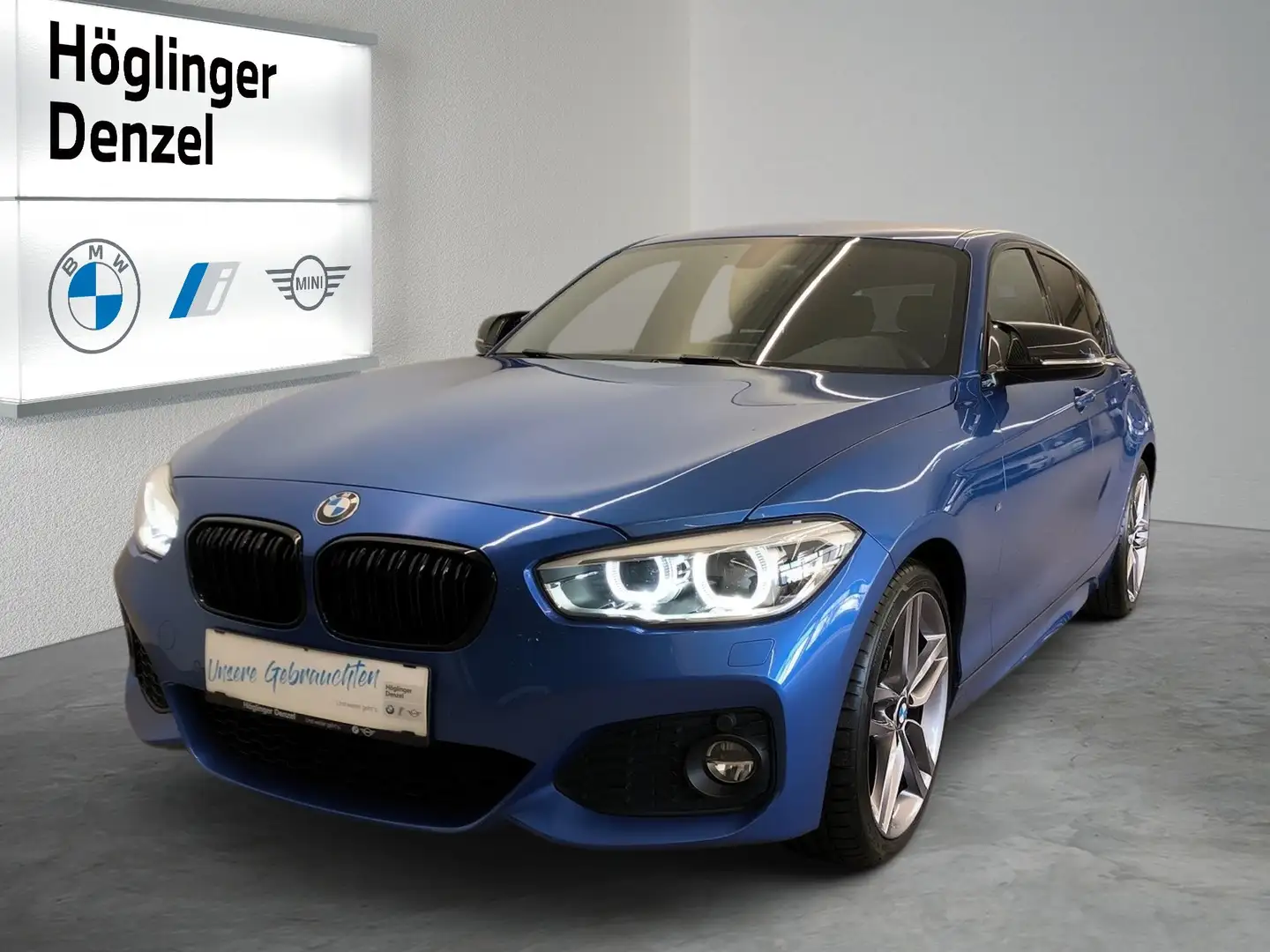 BMW 118 d Blau - 1
