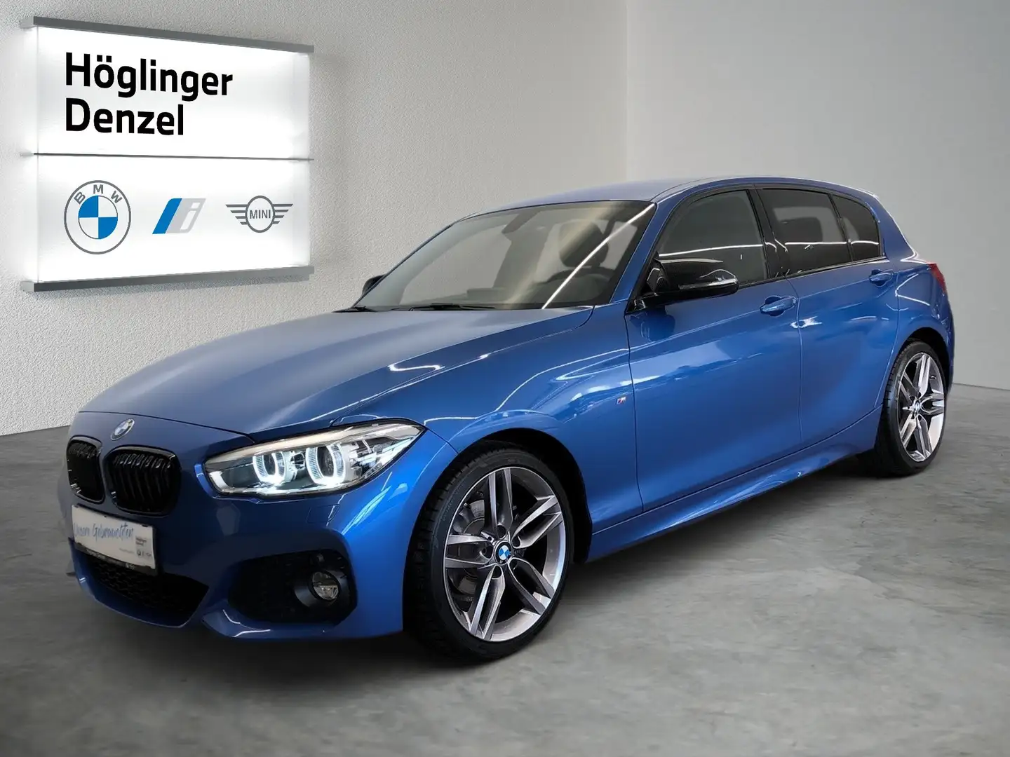 BMW 118 d Blau - 2