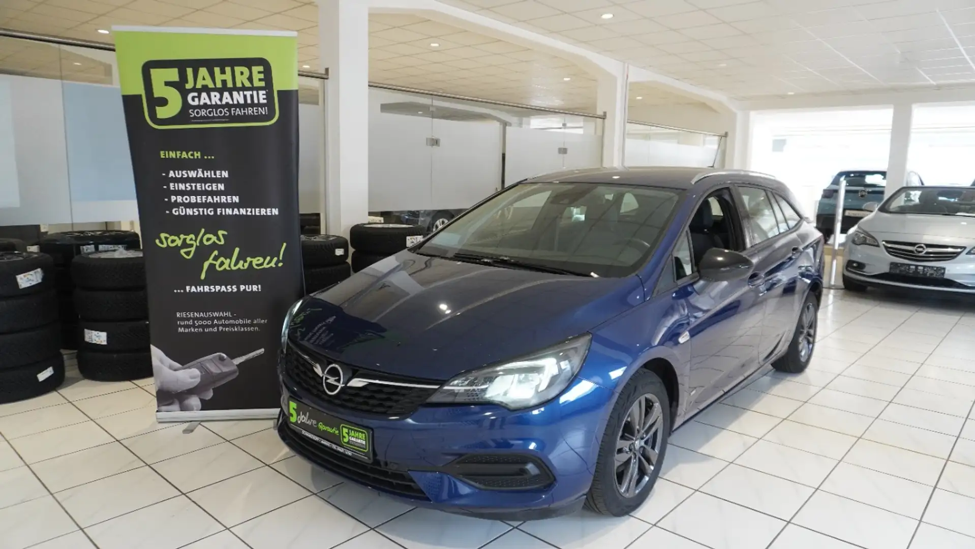 Opel Astra K ST 1.4T Navi,Rückfahrkamera,Sitzheizung Blauw - 2