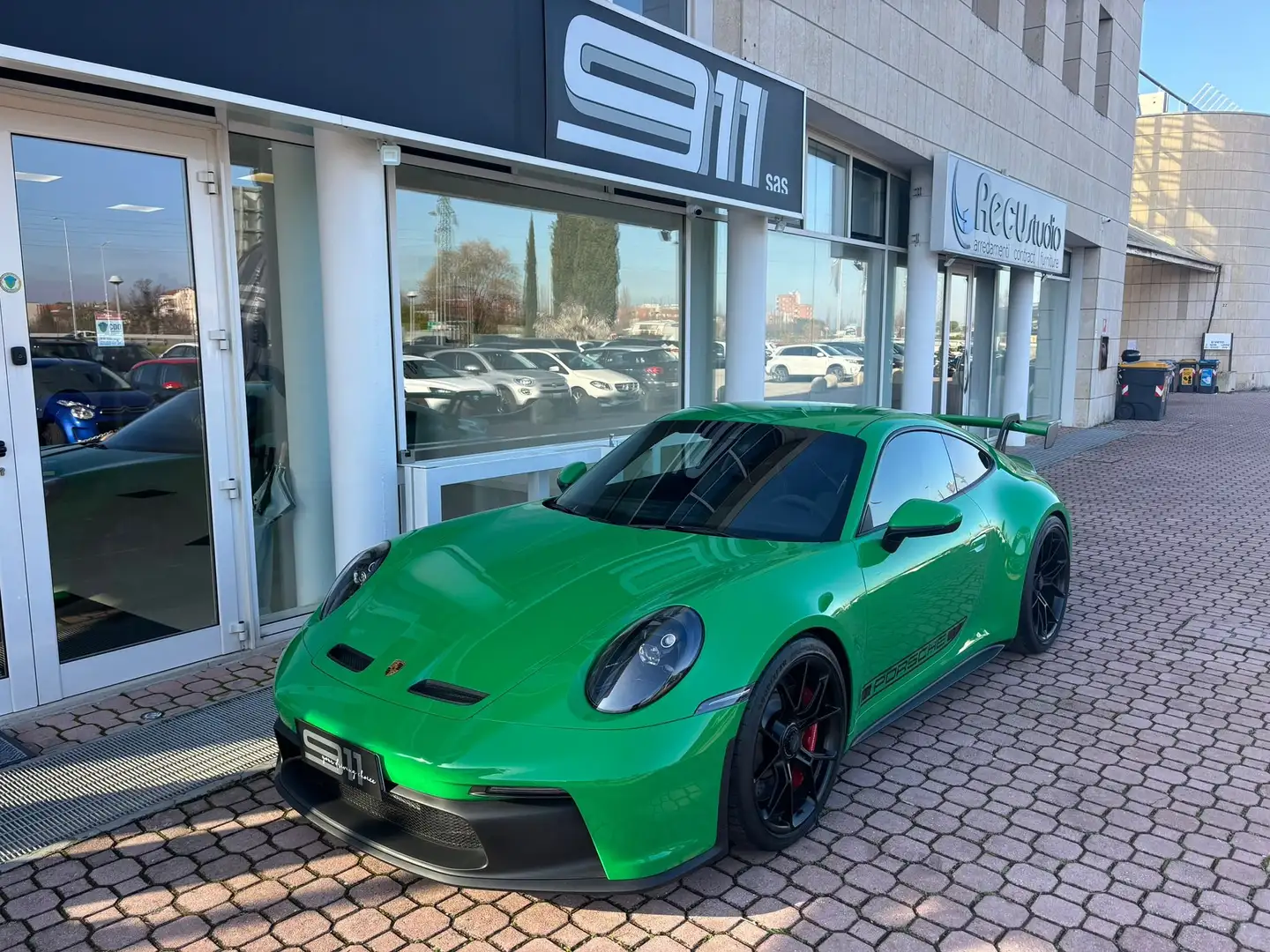 Porsche 911 911 Coupe 4.0 GT3 auto Grün - 1
