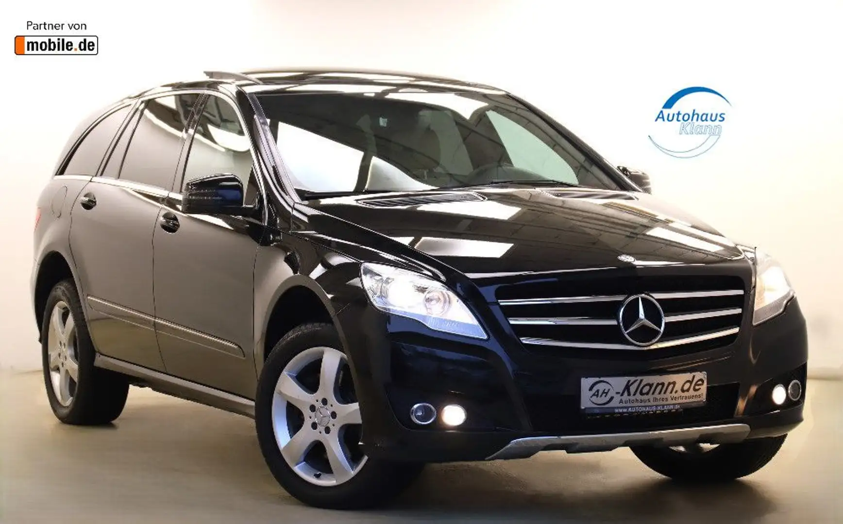 Mercedes-Benz R 350 L CDI 4Matic 7-G 7Sitzer H&K Pano 1.Hand Schwarz - 1