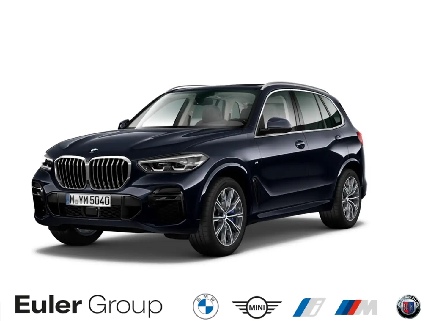 BMW X5 xDrive 30dA M Sport DAProf ParkAss+ HUD Pano Navi Schwarz - 1