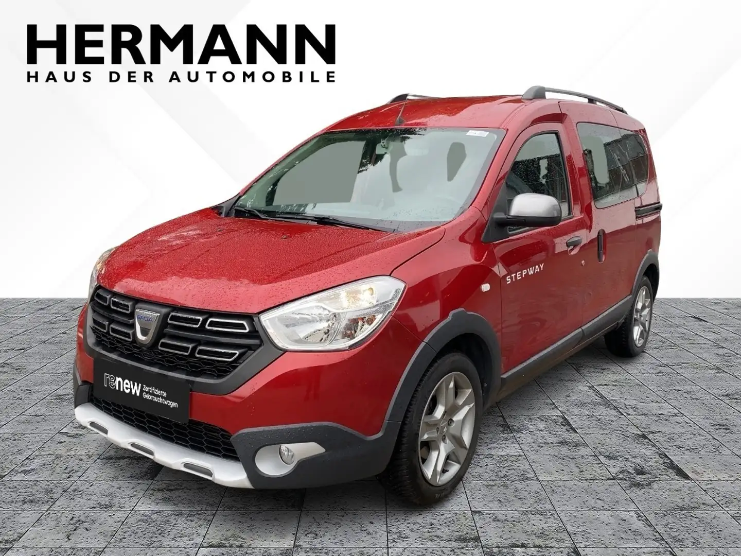 Dacia Dokker 1.3 TCe 130 GPF Stepway Plus *NAVI*KAM*LM Rot - 1