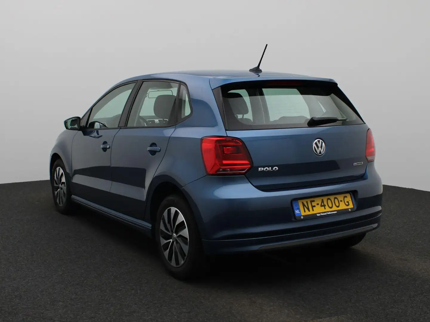 Volkswagen Polo 1.0 BlueMotion | Airco | LMV | Navigatie | Blauw - 2