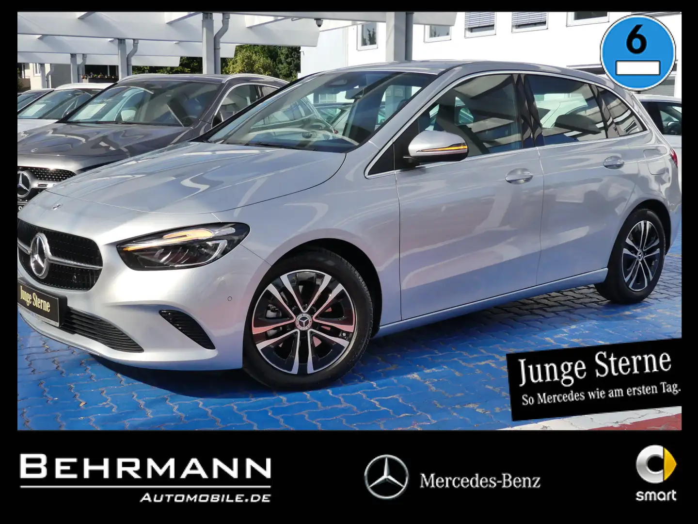 Mercedes-Benz B 180 B 180 Progressive +R-Kamera+LED-Scheinw+Assist++ Silber - 1