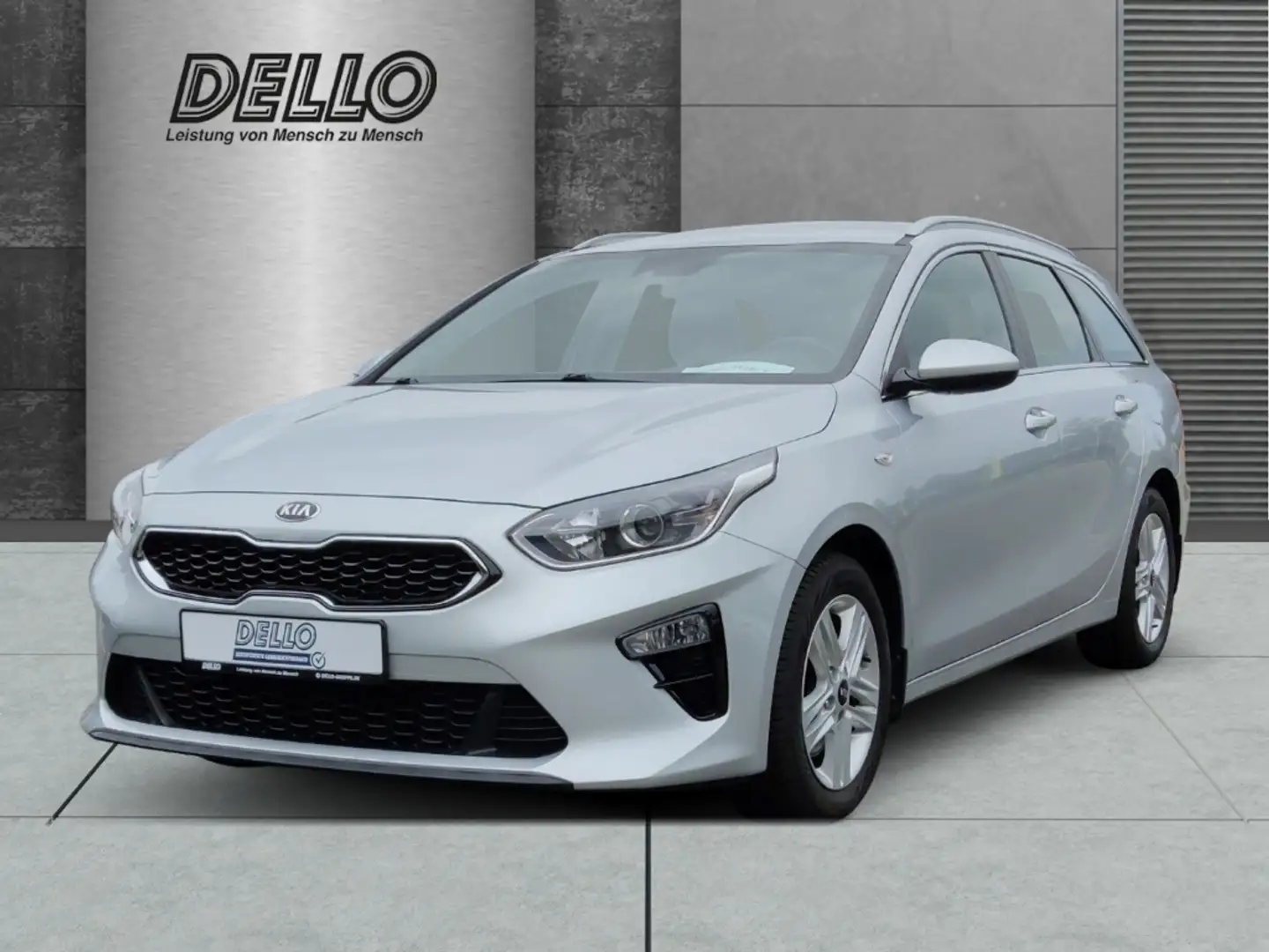 Kia Ceed SW / cee'd SW 1.6 CRDI AHK Allwetter Klimaautom SHZ Fernlichtass Silber - 1