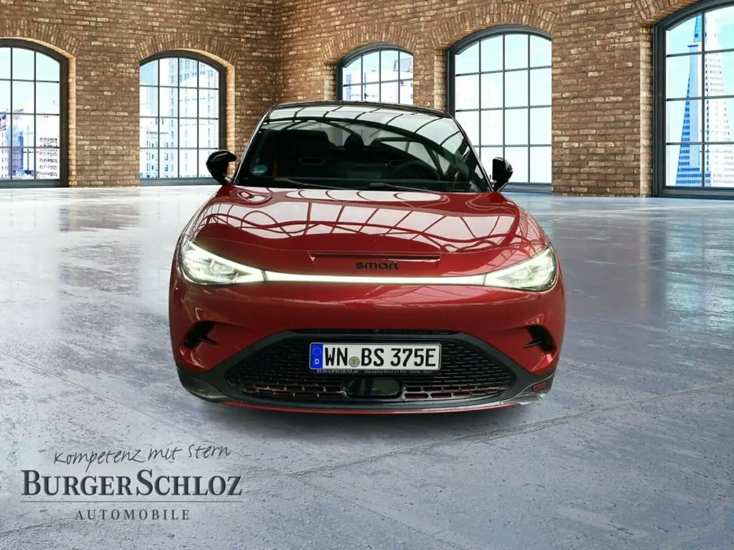 smart #3 Brabus 4WD (66kWh) ACC/360°/MATRIX/KEYLESS Rot - 2