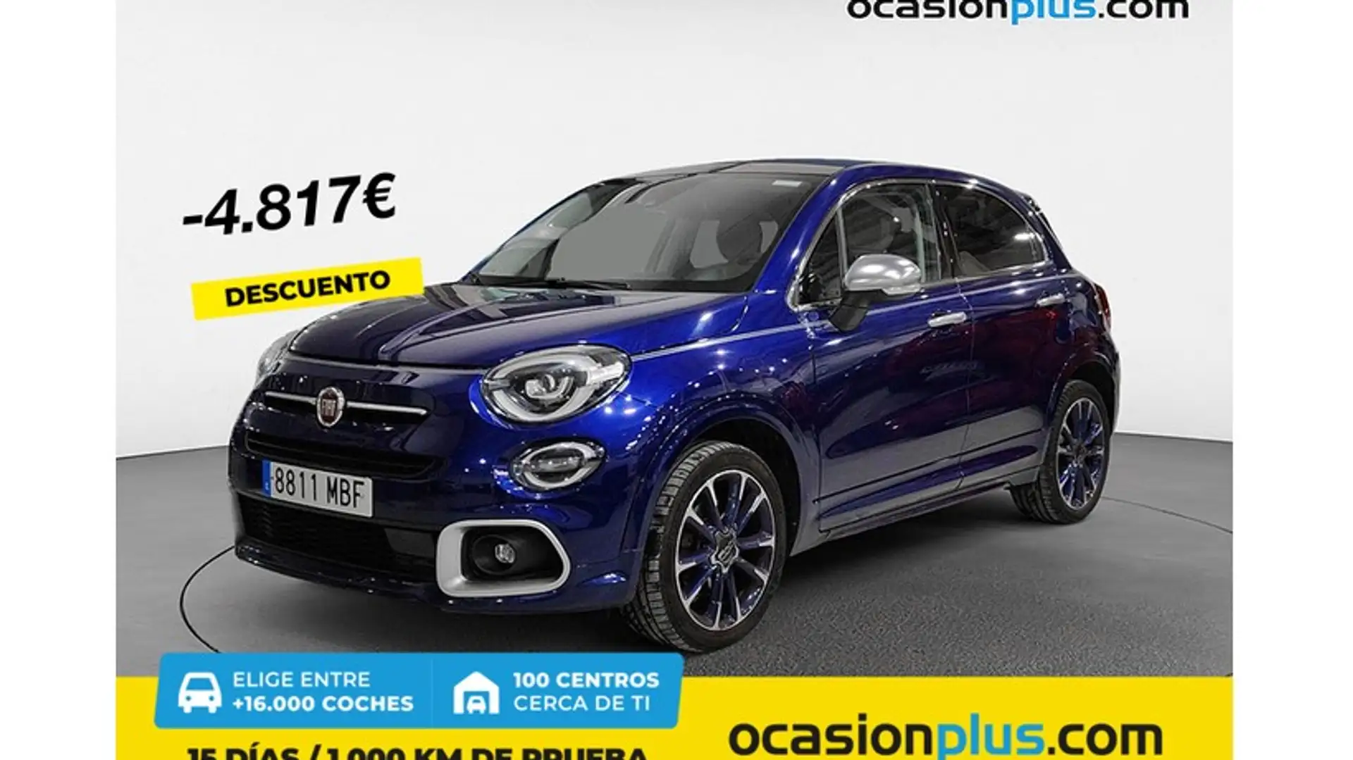 Fiat 500X 1.3 Firefly S&S Yacht Club Capri DCT 4x2 Azul - 1